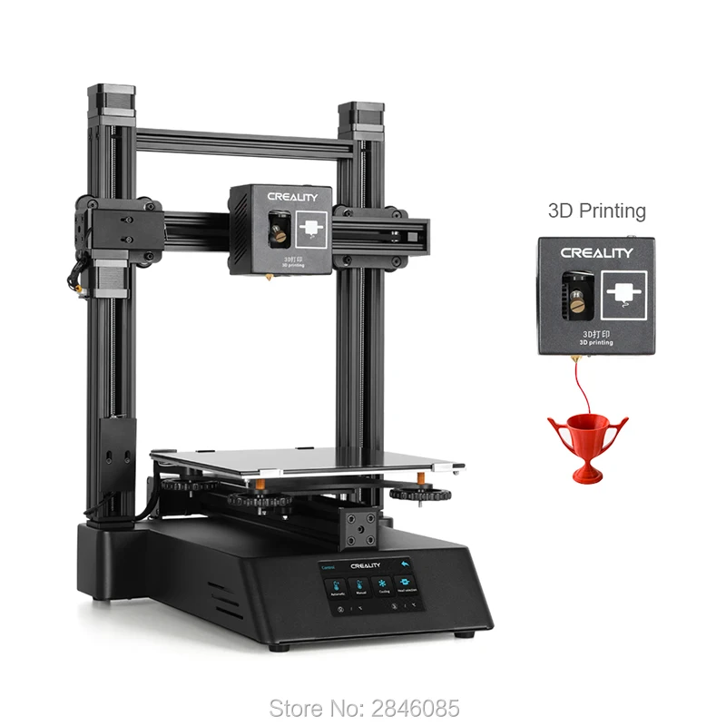 CREALITY 3d принтер CP-01 практическая три в одном Модульная Машина, 3D печать лазерная гравировка и ЧПУ функция резки