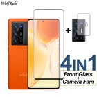 Закаленное стекло с полным покрытием для ViVo X70 Pro Plus, защитная пленка для экрана телефона, камеры, для ViVo X60t Pro Plus X60 X70 Pro