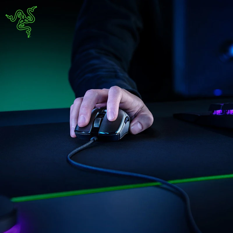 Проводная Ультралегкая игровая мышь Razer Viper 8 кГц игровые переключатели 20KDPI