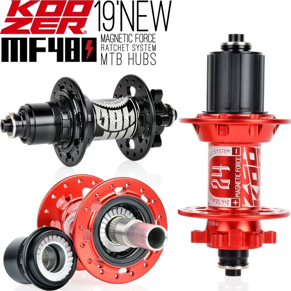 2019 KOOZER MF480 передняя Задняя Ступица набор 2/4 подшипники 24T трещотка 32 отверстия