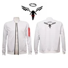 Костюм для косплея ханемия казатора из Токийского рептицита, белая куртка, униформа Вальгаллы, бейсбольная куртка Mikey Draken на Хэллоуин, для детей и взрослых