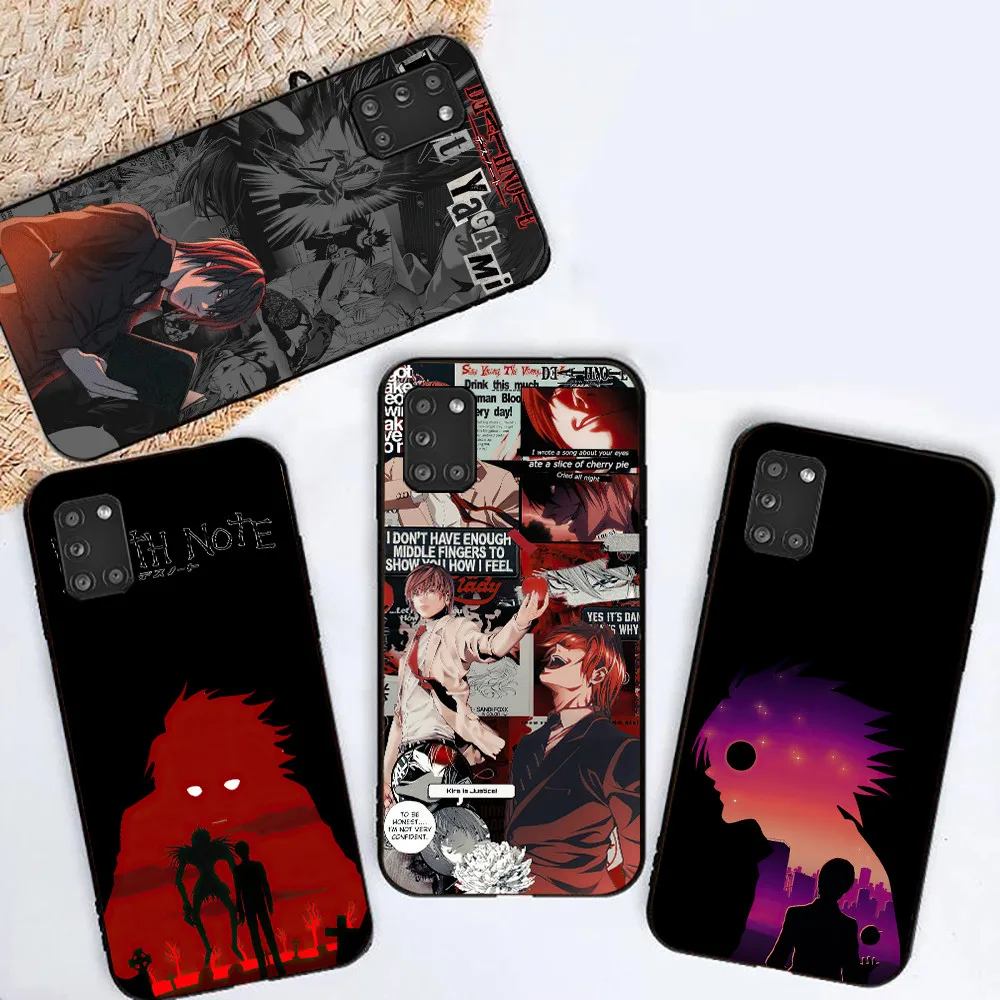 

Japan Anime Manga Death Note Phone Case For Samsung Galaxy A42 A32 4G 5G A11 A31 A21S A41 Soft Cases Funda Back Cover killer