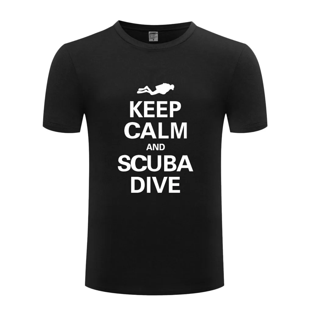 

Soft 100% Cotton Scuba Dive Swim Sport Casual Short Sleeve T-Shirt Tee for Unisex Adult Men Women