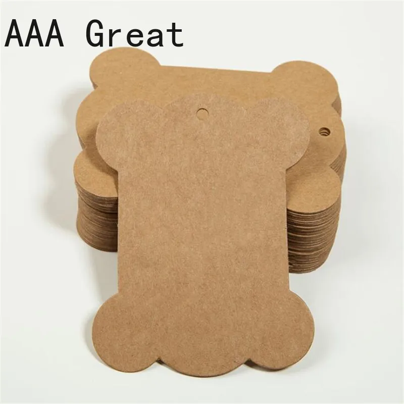 100 шт./лот Рождество день рождения крафт подарки бирки свадебные вечерние