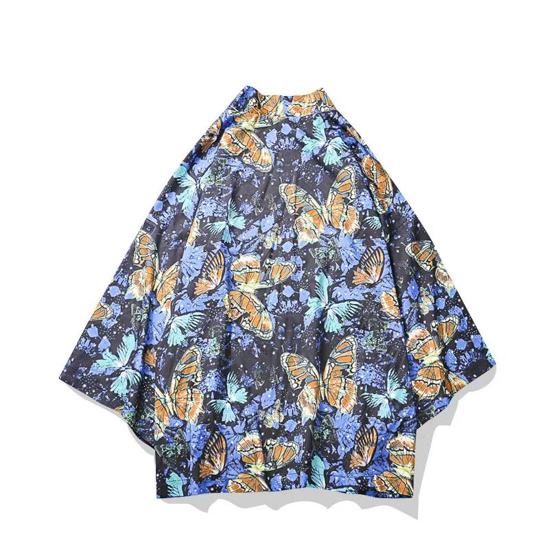 

High-quality Autumn Haori Japanese Style Kimono Cardigan Yukata Male Female Daily Street Wear Lounge