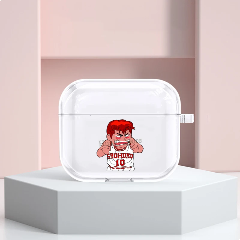 

Защитный чехол для наушников Slam dunk hanamichi sakarugi чехол из ТПУ для Apple Airpods 3, чехол для Airpods Pro 2/1
