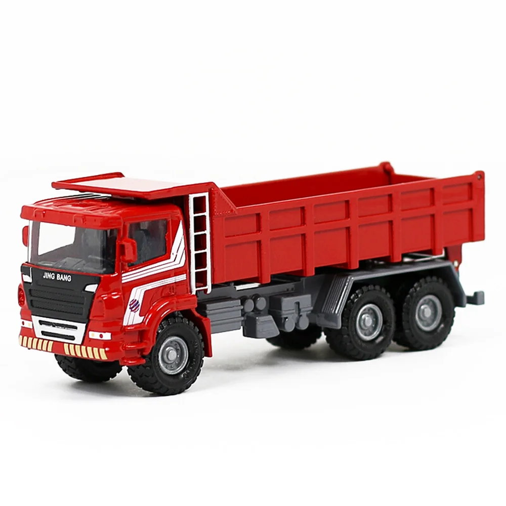 

TANG DYNASTY (TM)1:60 Alloy Construction truck dump truck Model Die-Cast Vehicle with Driver Engineering Vehicles Car Toy Model