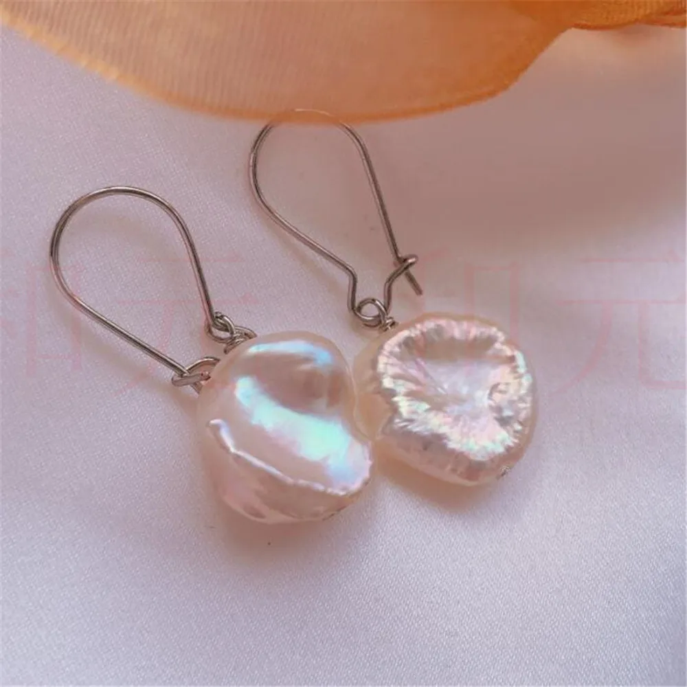 

Natural Pearl gold Earrings eardrop 18KGP Chain girl Gift Cultured Holiday gifts Diy Women Dangle Classic CARNIVAL Wedding Gift