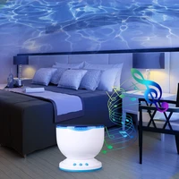 ocean sound projection lamp surf daren indoor underwater world lighting interior bedroom decorating projector night light gifts