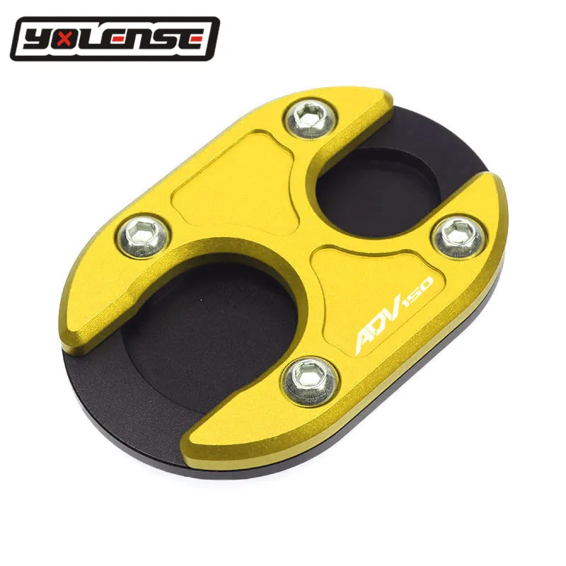 

For HONDA ADV150 ADV 150 adv-150 2019 2020 Motorcycle CNC Aluminum Kickstand Sidestand Stand Extension Enlarger Pad