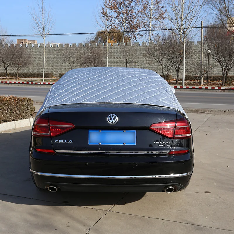 Универсальные автомобильные Чехлы зимние хлопковые утолщенные половина