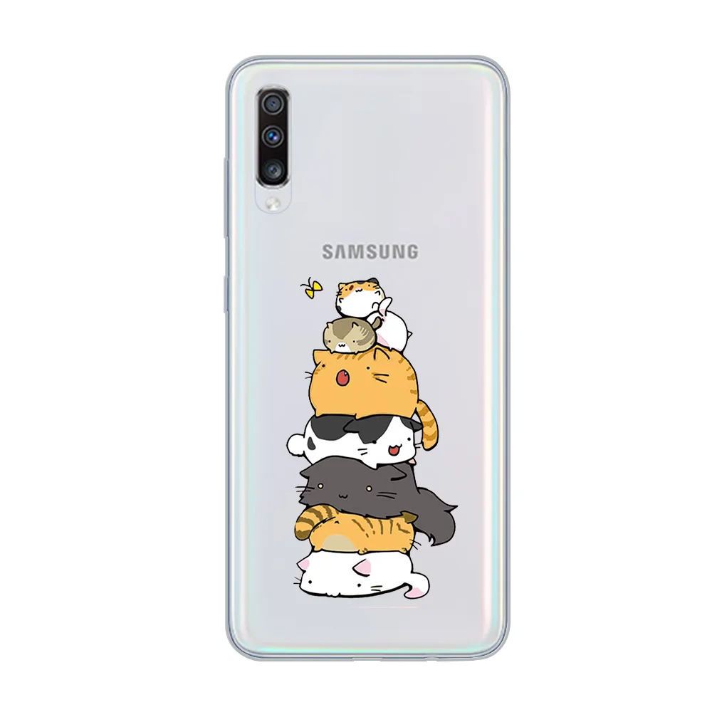 Ciciber чехол для телефона Samsung Galaxy A50 A70 A80 A40 A30 A20 A60 A10 A20e Мягкий Силиконовый ТПУ с