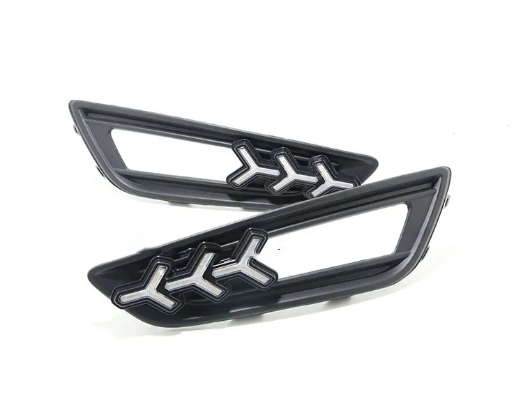 

eOsuns led daytime running light DRL + Fog lamp for Ford focus 2015-2018