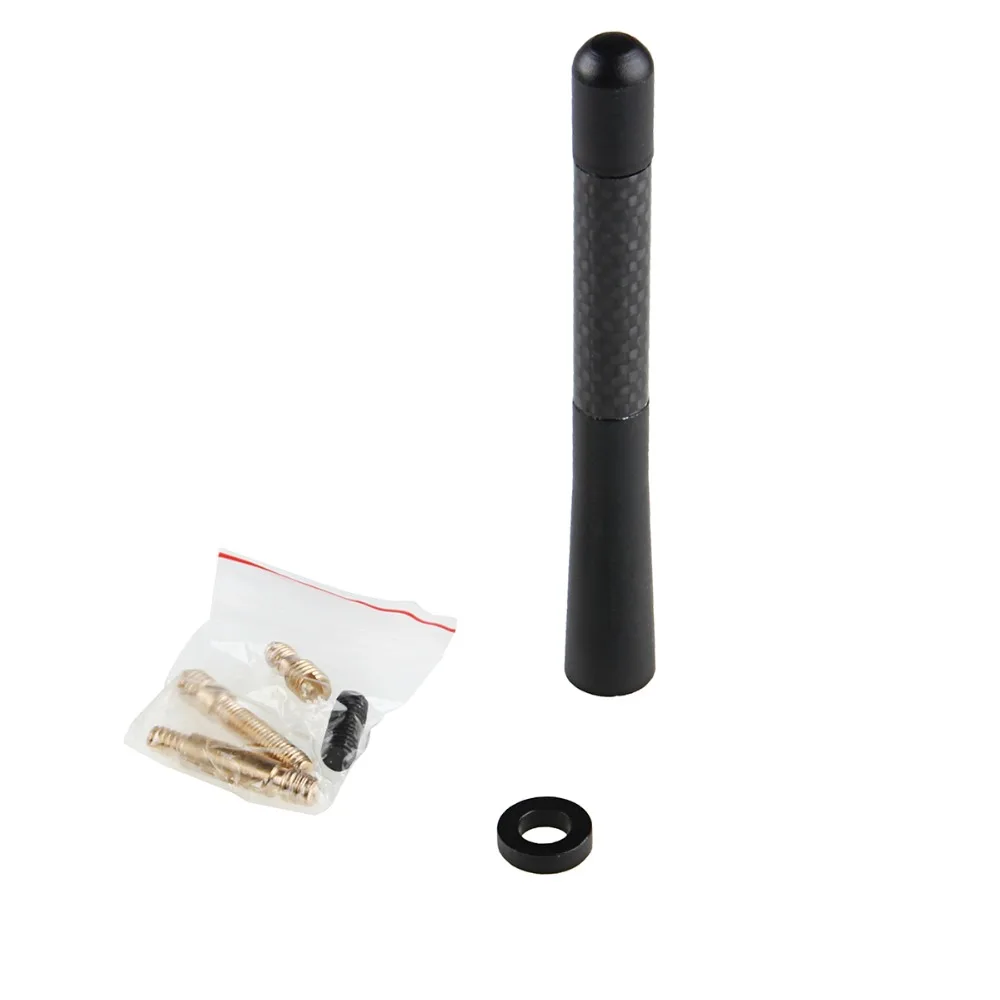 Автомобильная антенна POSSBAY для крыши автомобиля 4 37 дюйма черное углеродное