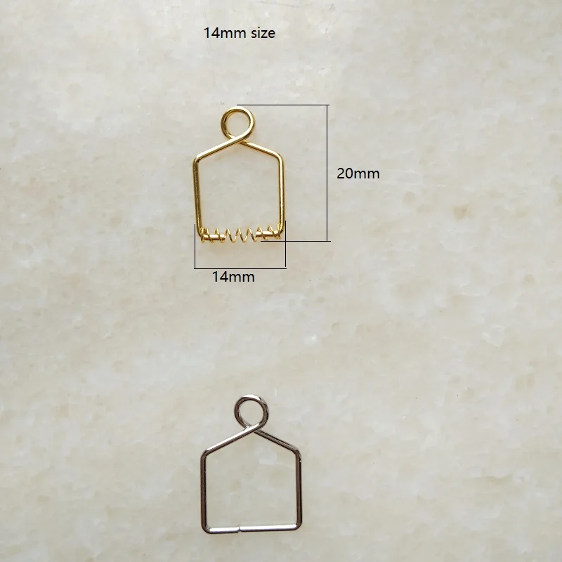 8 мм~ 25 мм позолоченные металлические крючки для подвешивания хрустальной трубки в форме цветка люстра из трубок аксессуары для освещения с кристаллами