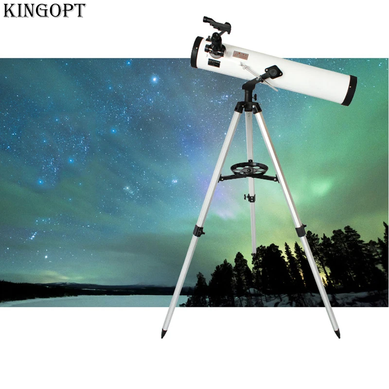 Телескоп астрономический Мощный 1000 профессиональный с функцией ночного видения
