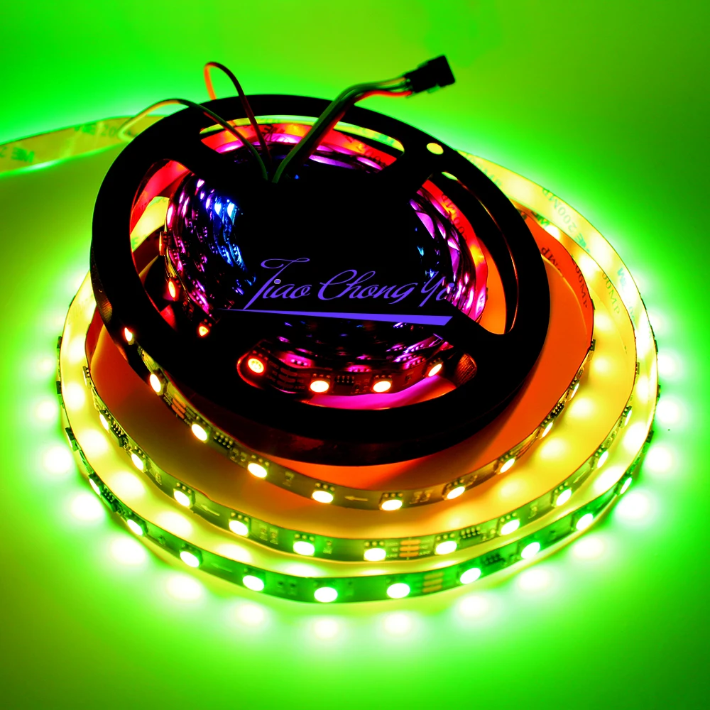 5M WS2811 60 Светодиодный/m 24V 5050 16703 IC Адресуемая цифровая цветная (RGB) мечта