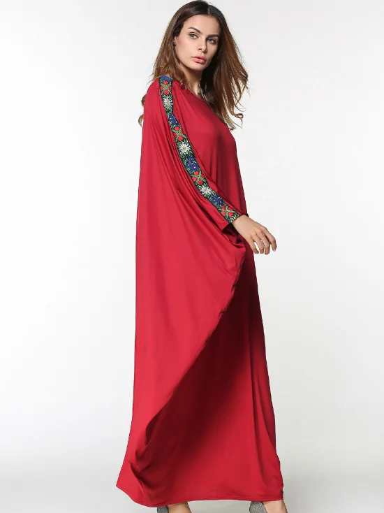 Арабский абайя кафтан исламское модное мусульманское платье одежда халат femme ete