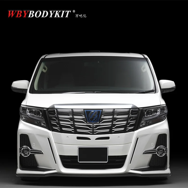 Комплект для Toyota 2022 широкая юбка Alphard Alpha передняя балка боковая средняя сетка