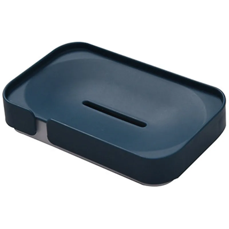 Doublelayer Drainage Soap Dish Plastic Shower Nonslip Box Multifunctional For Home Bathroom Accessories | Дом и сад