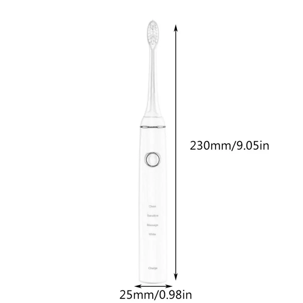 

Wireless Induction Charging Acoustic Electric Toothbrush Universal Vibration Toothbrush Soft Hair Electric Toothbrush