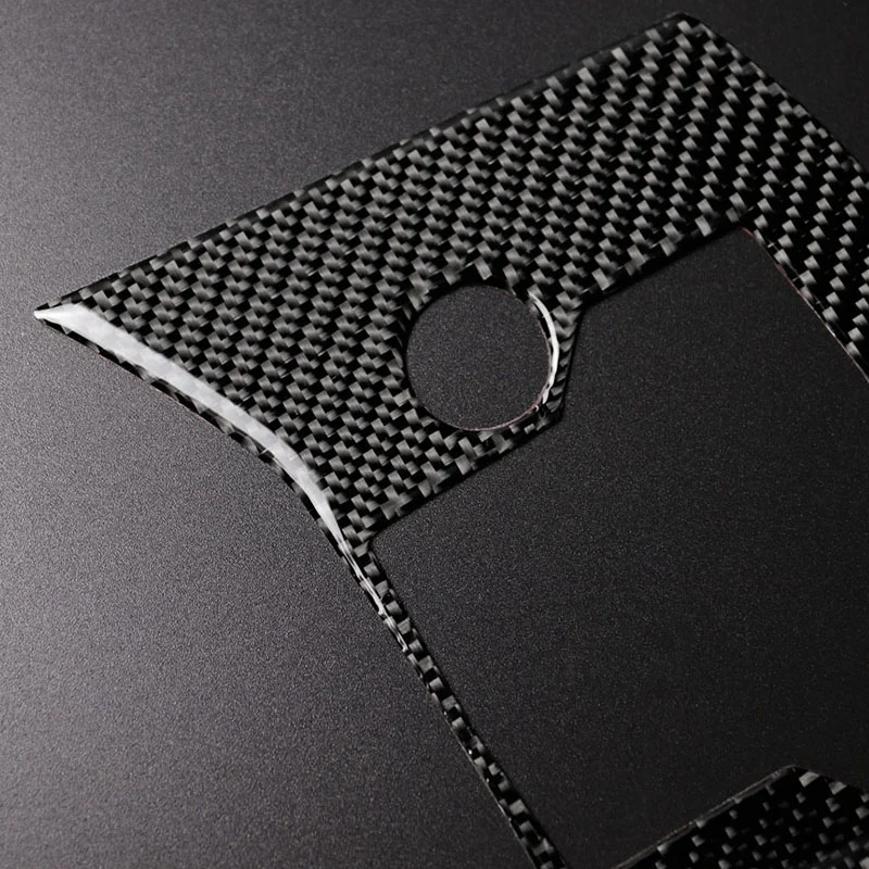 

Carbon Fiber Center Console Gear Box Frame Trim Cover 2Pcs For Mazda CX-5 2017-2019