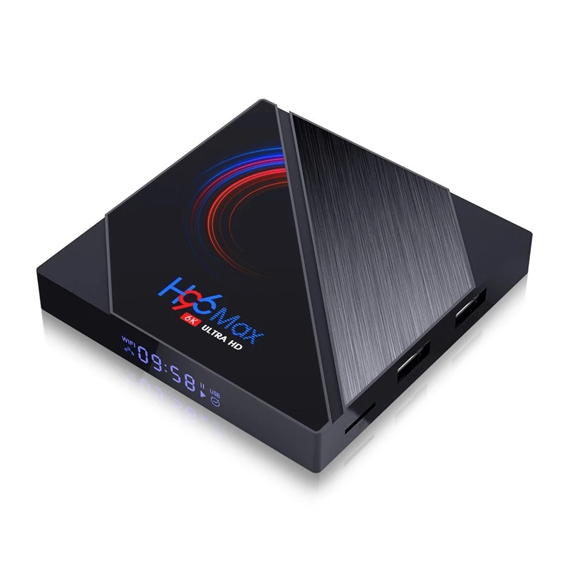 

H96MAX H616 Android TV BOX Android 10.0 Dual Band WIFI with Bluetooth 4G/64G 6K TV BOX