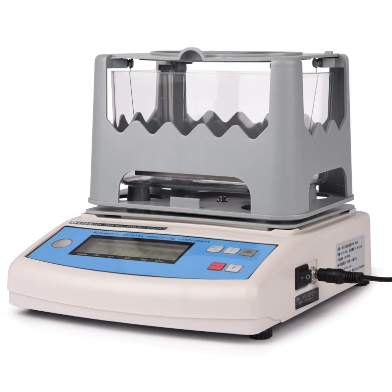 

Liquid plastic particles solid rubber metal sponge gold electronic density meter