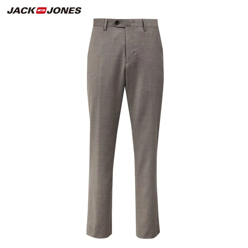 

JackJones New Arrival Men's Comfortable Woolen Stitching Business Suit Pants Menswear| 219339509