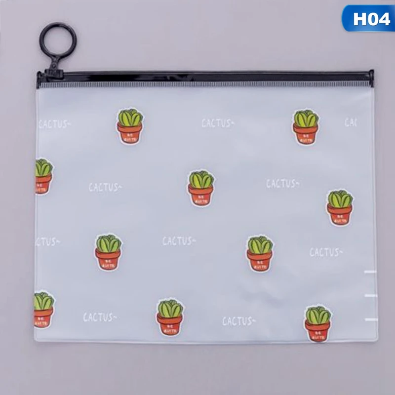 

Hot Sale PVC Clear Pencil Case Makeup Cosmetic Pouch Pocket Brush Holder File Bag Drop Shipping