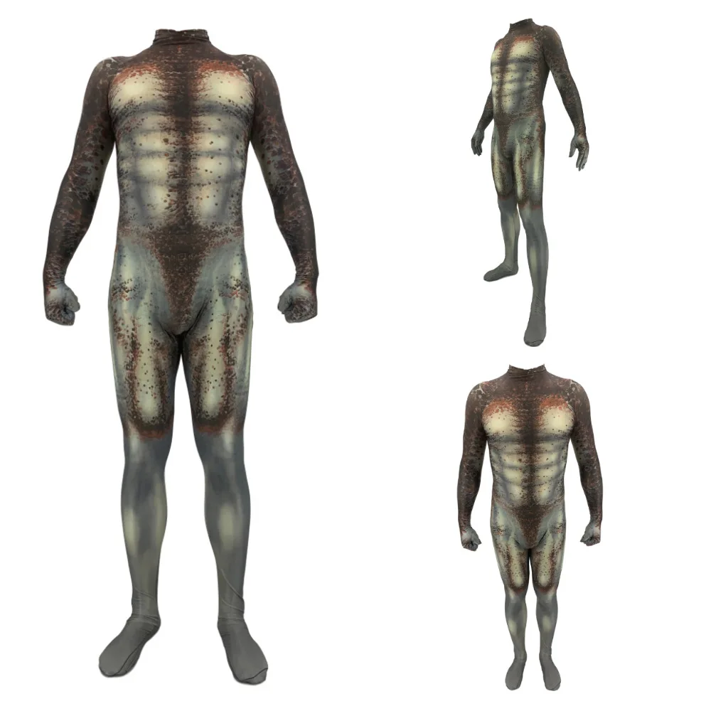 

Predator Halloween Costume Cosplay Jumpsuit Zenzai Lycra Spandex Swimming Bodysuit Costume Dress up Halloween For Adult/KiDS