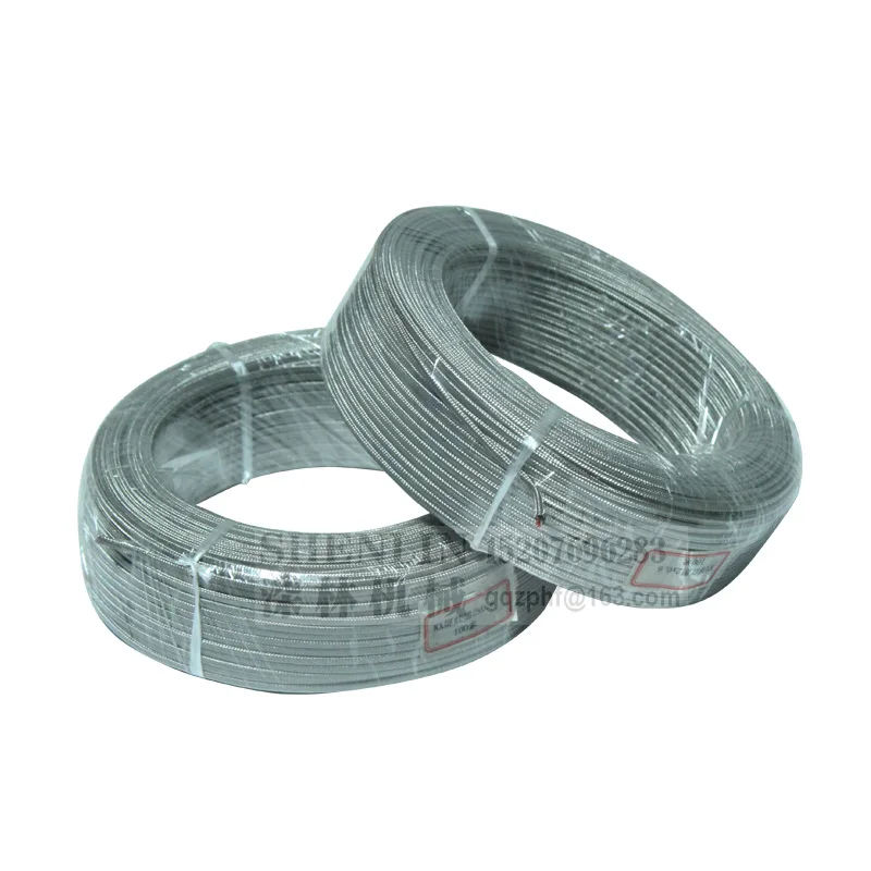 

SHENLIN K Type Thermocouple Control Temperature Sensor wire braid Shield electric cable -73-1200 degree Ni-Gr core wire