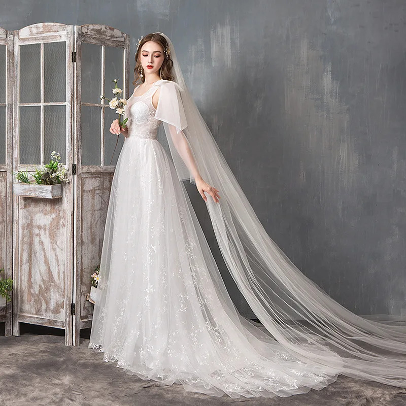 Девушка Винтаж свадебное платье для девочек с v образным вырезом помолвка vestido