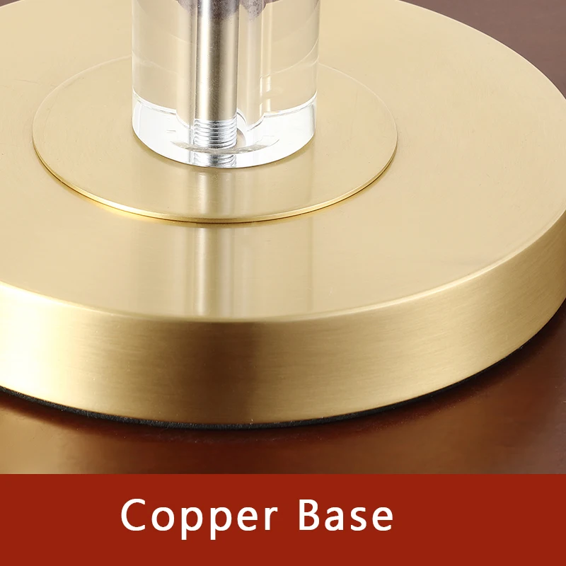 Медь настольная лампа Американский Стиль для Гостиная с украшением в виде