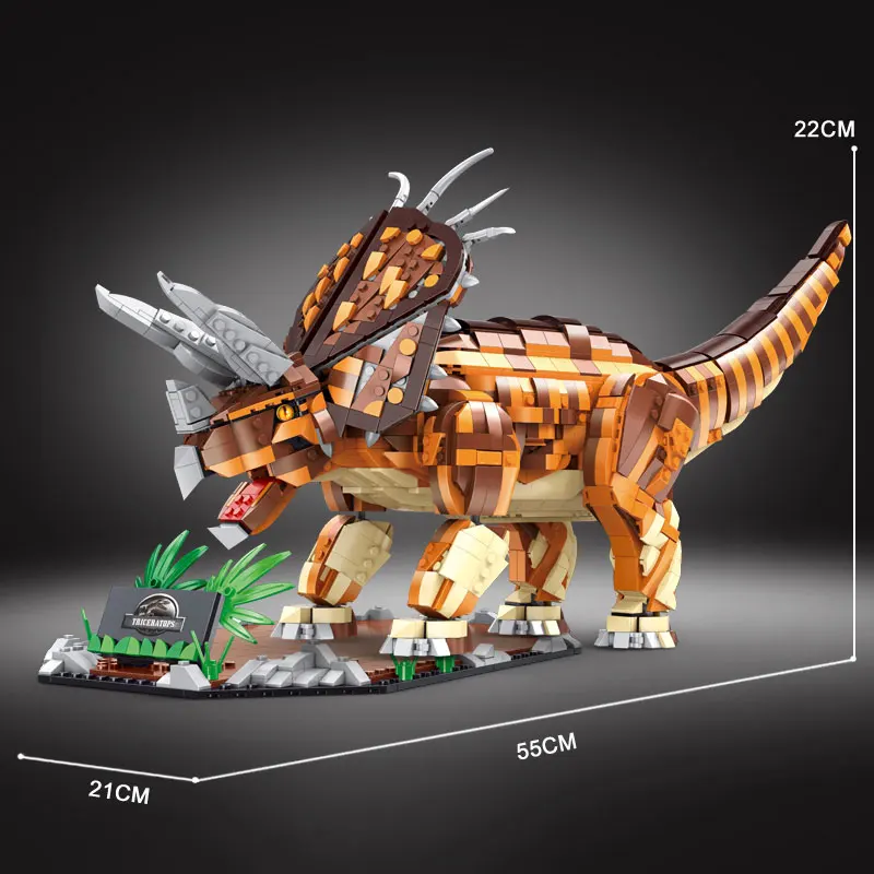 

Yeshin New Dinosaur Blocks Toys Jurassic Dinosaur Park Indominus Rex Dinosaur World Building Blocks Boy Toys Kids Birthday Gifts