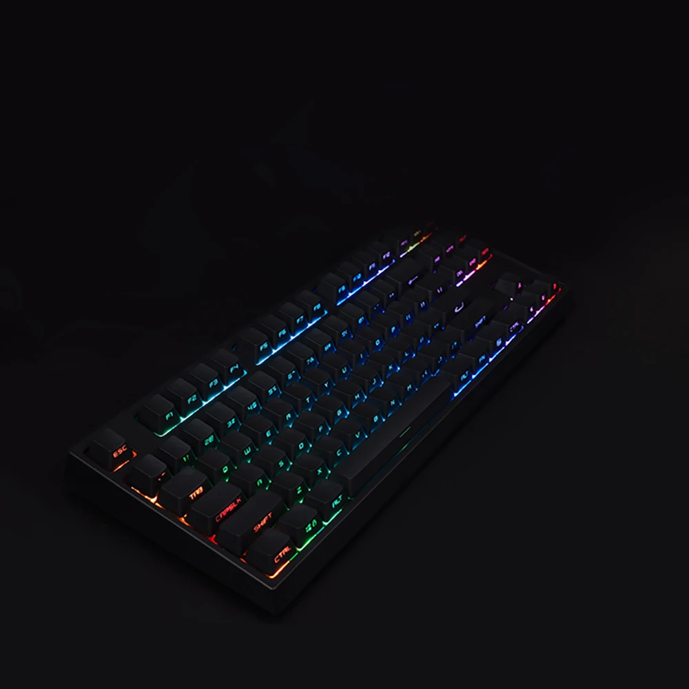 87 RGB Keycool PBT боковая подсветка Keycap Gateron переключатели игровая механическая