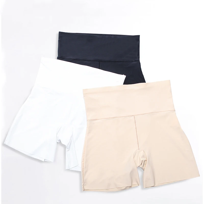 LANGSHA женские безопасные шорты с высокой талией бесшовные нейлоновые трусы