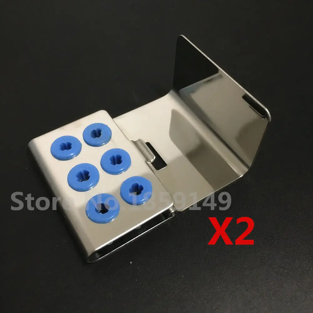

2pcs/set Dental Dentaire Ultrasonic Scaler Tips Holder Stand fit EMS SATELEC DTE SIRONA