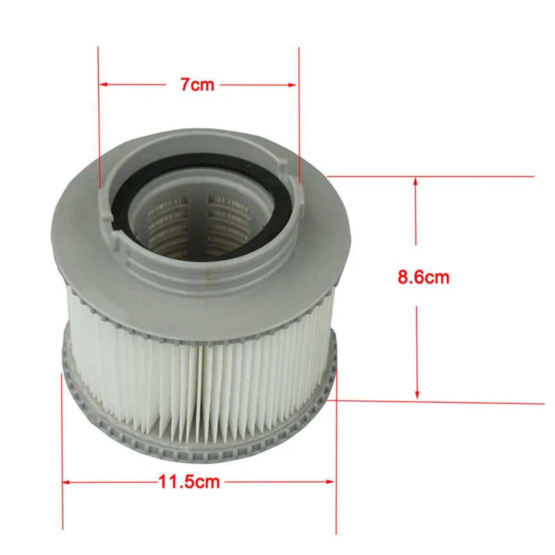 1 шт. FD2089 фильтр для горячей ванны деталь фильтра круглая Универсальная замена