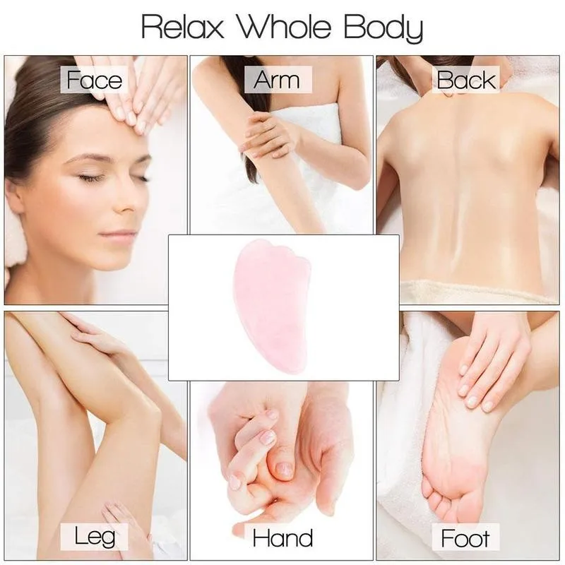 

Natural Jade Gua Sha Stone Face Lift Massager for Face Gua Sha Board Skin Face Relax Sliming Beauty Eye Neck Thin Lift