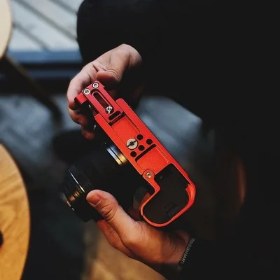 L Вертикальная быстросъемная пластина QR держатель для камеры кронштейн ручное