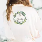 Халат Атласный Женский, Шелковый, 8 цветов, на заказ, халат подружки невесты