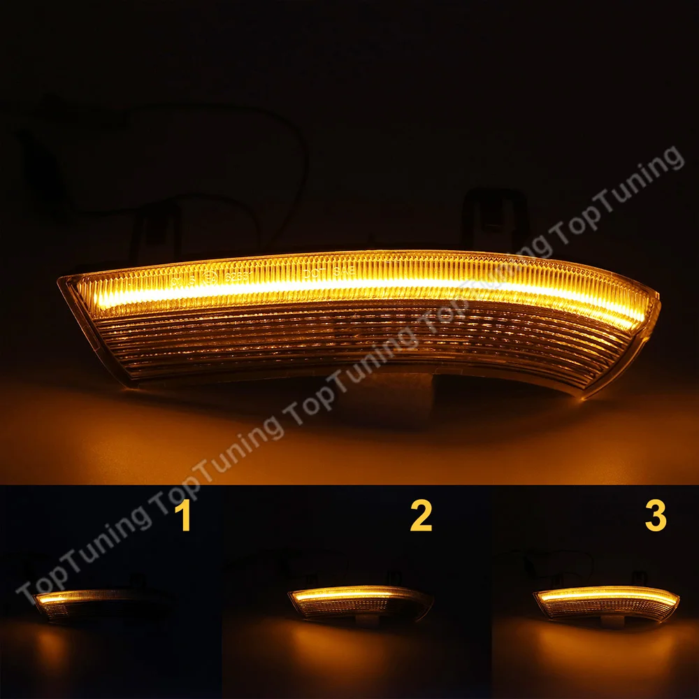 2 шт. динамическая зеркальная лампа поворота для VW Golf 5 6 GTI Jetta MK5 Passat B6 Sharan EOS Rabbit