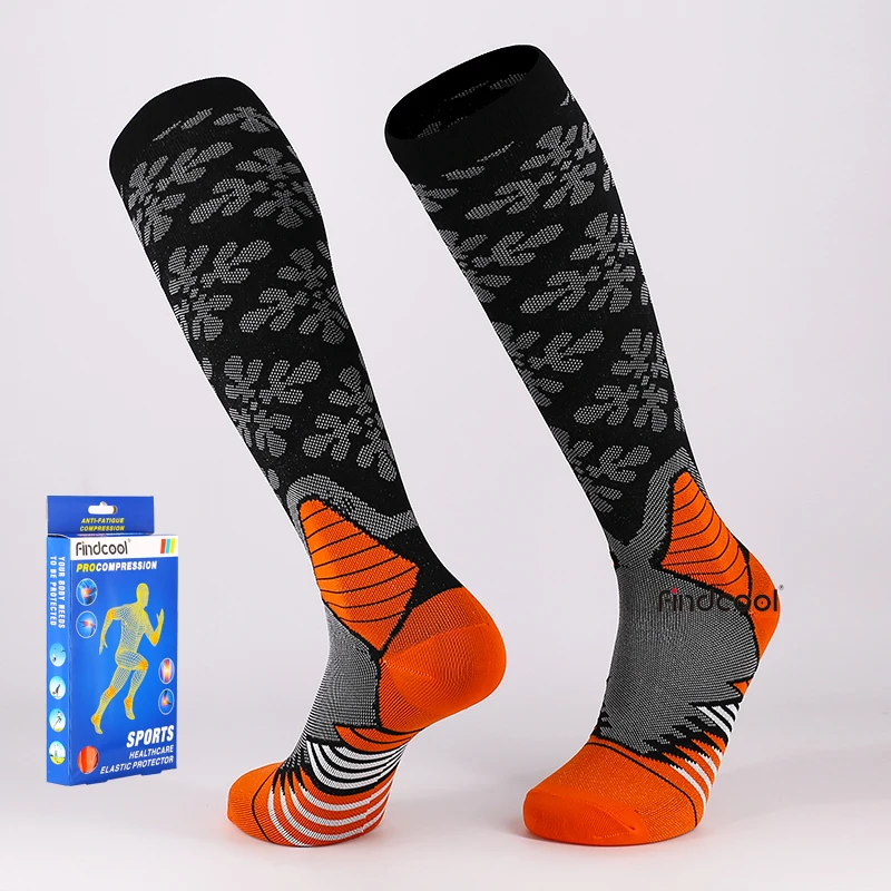 

Findcool Compression Cycling Socks Men Bicycle Socks Athletic Socks Running Socks