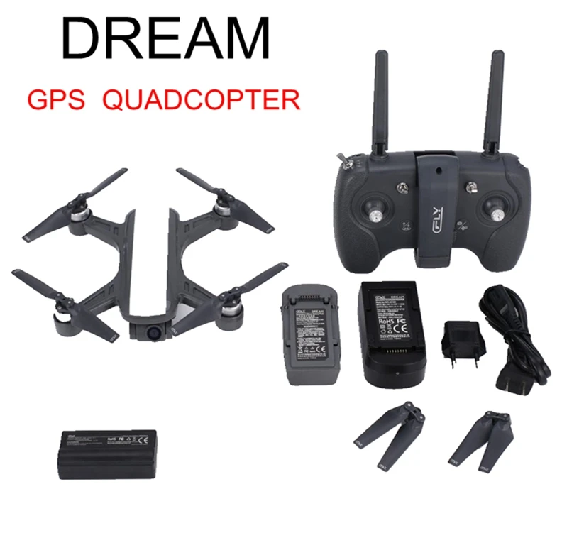 CFLY Dream GPS Радиоуправляемый бесщеточный двигатель 5G вертолет WIFI FPV 1080P HD камера