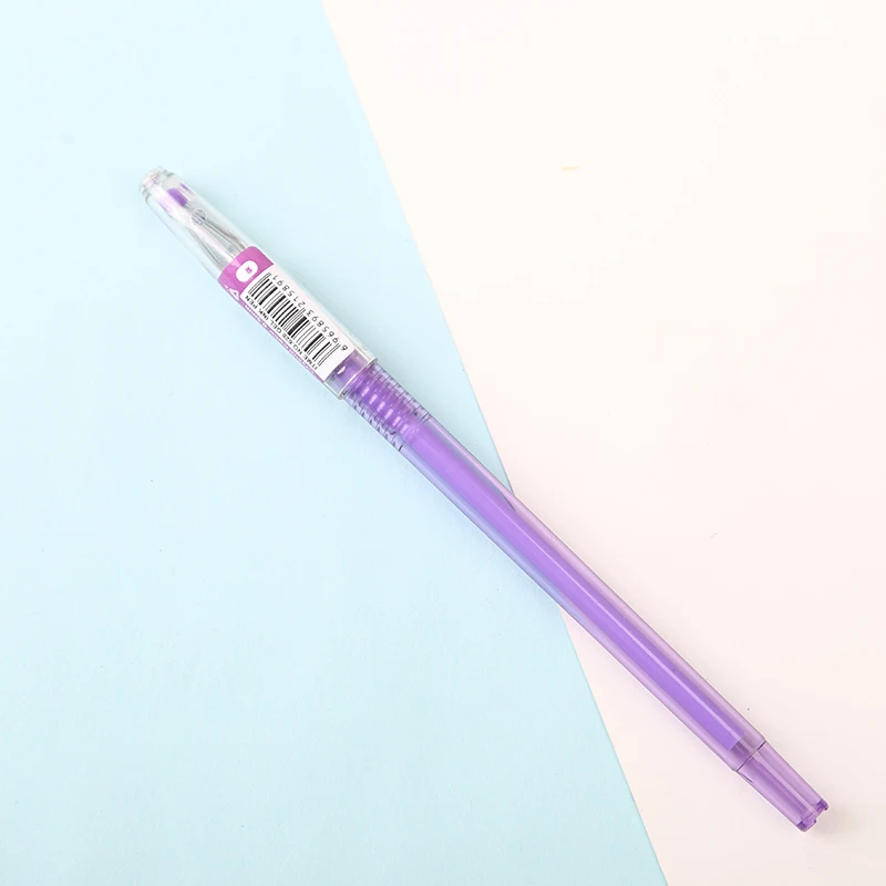 Гелевая ручка конфетных цветов 6 шт. 0 5 мм кавайные фото канцелярские