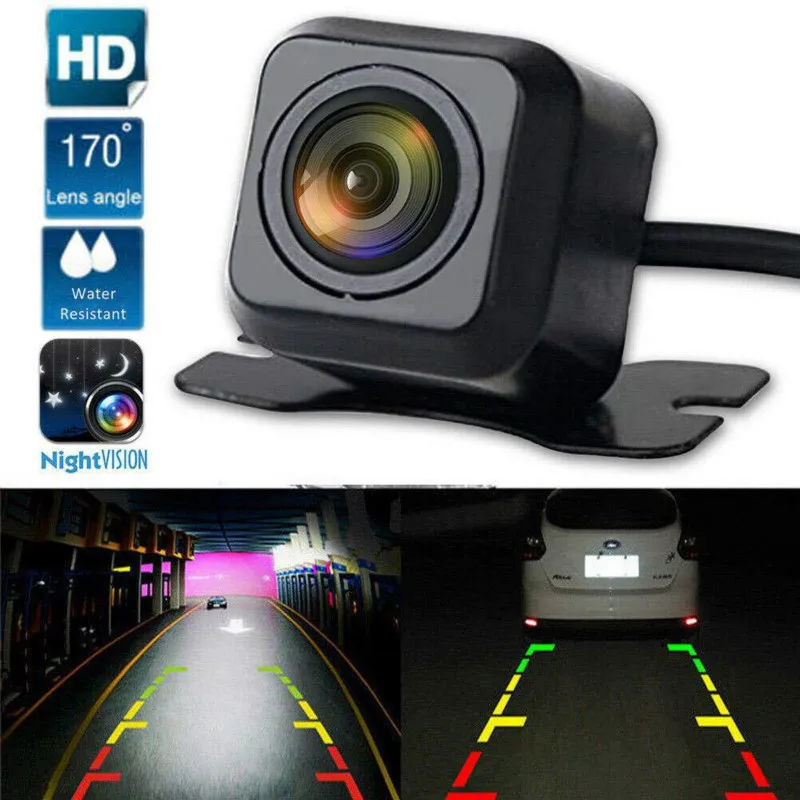 720P 12 В 5 Вт Универсальный Full HD экран видеорегистратор заднего вида автомобильная