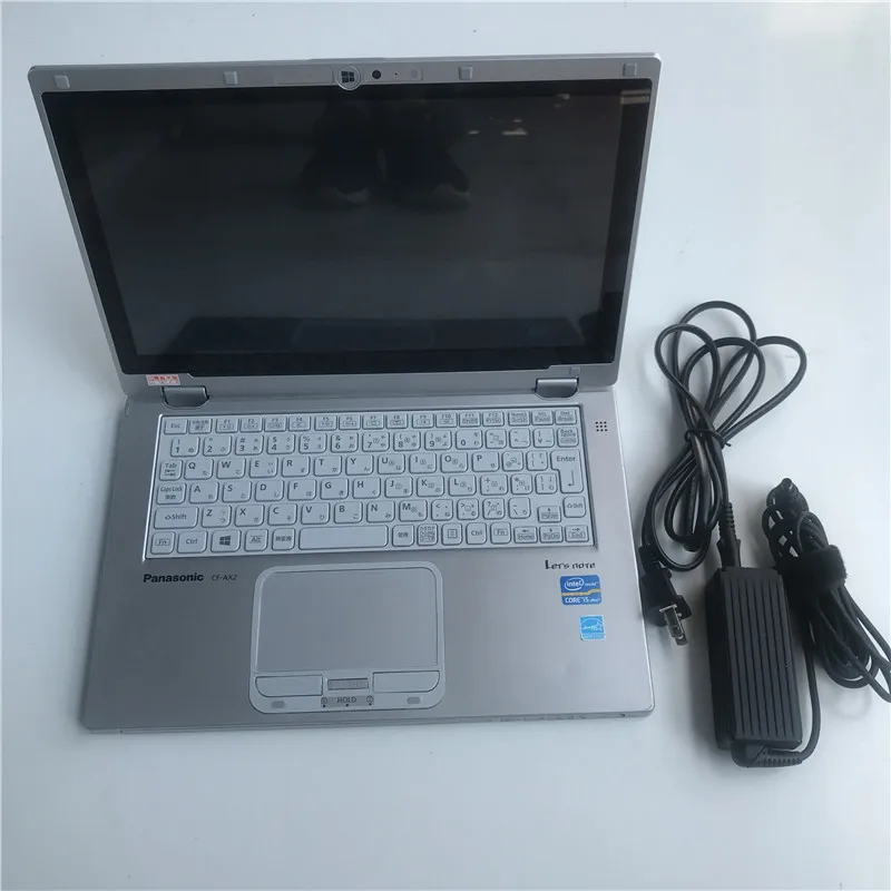 

Second Hand Laptop CF-AX2 I5 CPU 8G RAM 480GB SSD Computer with Fast System Software for Auto Diagnostic Tool MB Star C5 C4