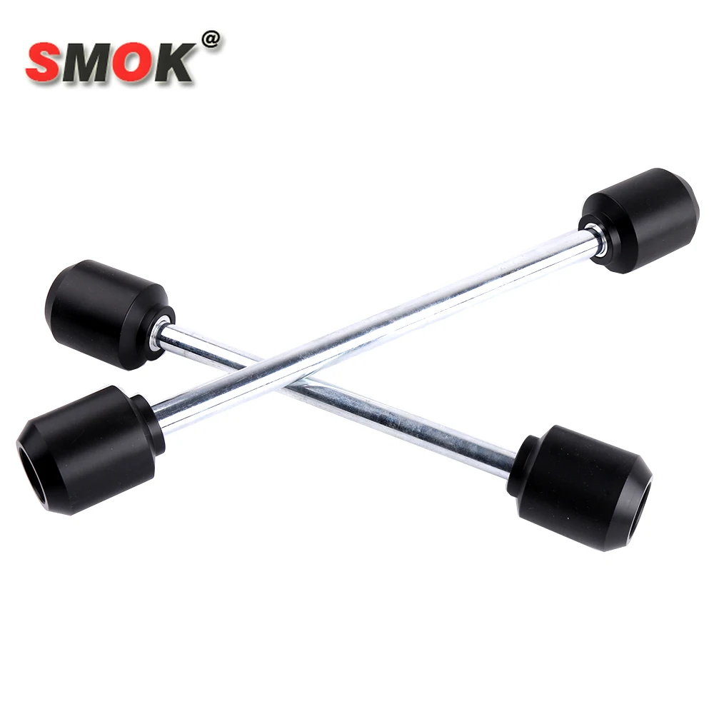 

SMOK For Kawasaki Z250 Z300 NINJA 250 NINJA 300 Versys 250 Versys 300 Universal Motorcycle Front Rear Axle Fork Crash Sliders