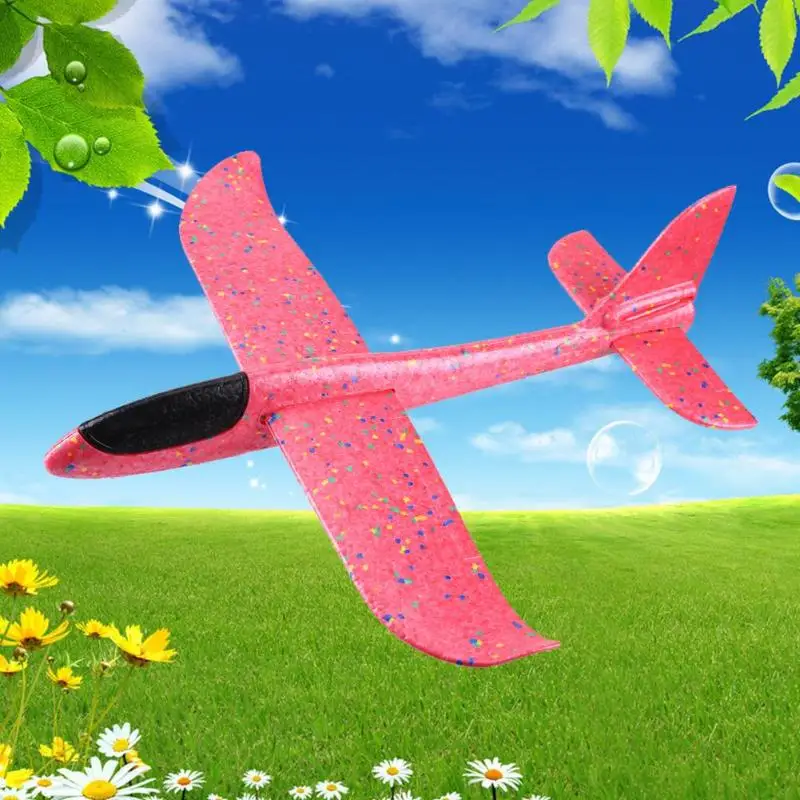 35 см epp пена планер открытый ручной бросок Запуск DIY летающий самолет игрушка